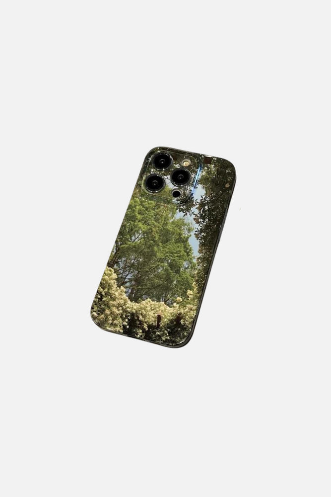 Green Tree iPhone Case