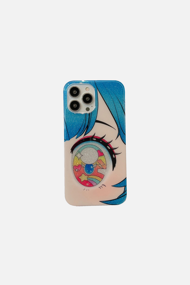 
                  
                    Load image into Gallery viewer, Cartoon Anime Shinning Eyes iPhone Case
                  
                