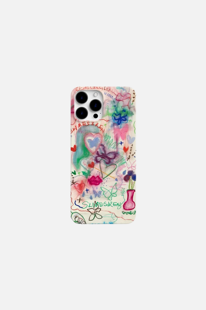 Graffiti Butterfly iPhone Case