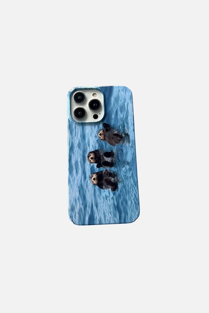 Sea Otter iPhone Case