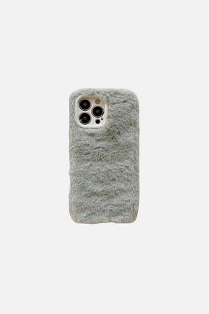 
                  
                    Load image into Gallery viewer, Cozy Plush Green iPhone Case
                  
                