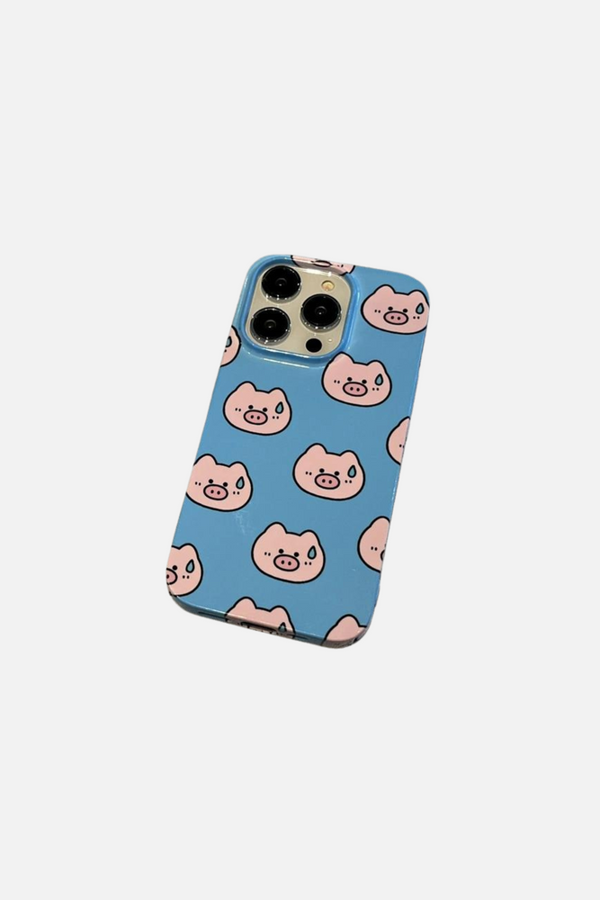 Pink Pig iPhone Case