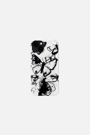 
                  
                    Load image into Gallery viewer, Ink and Wash Painting Butterfly iPhone Case
                  
                
