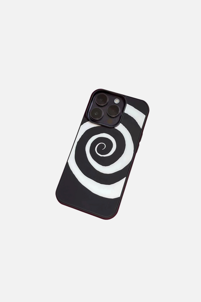 Simple Stripe Swirl iPhone Case