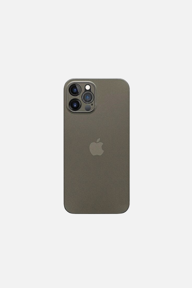 Ultra Thin 0.2MM Anti-Fingerprint Grey iPhone Case