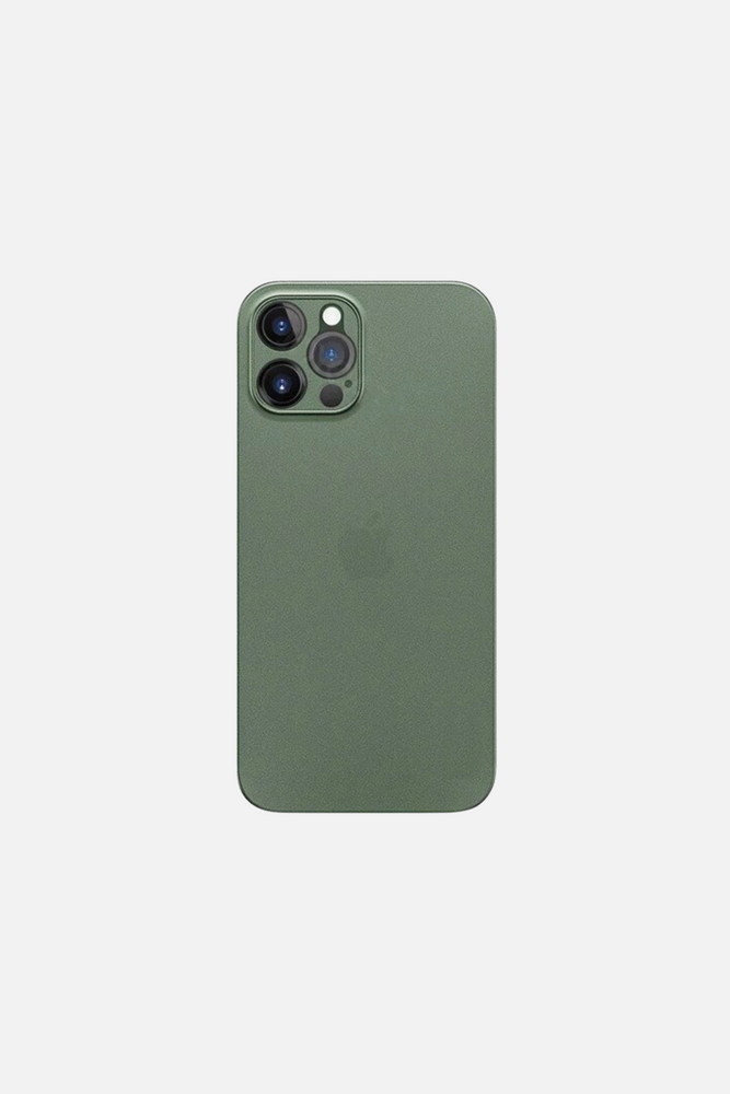 Ultra Thin 0.2MM Anti-Fingerprint Green iPhone Case