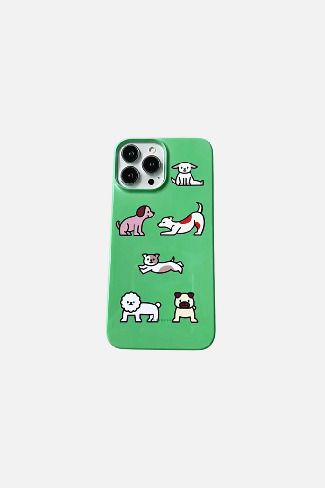Green Dog Case iPhone Case