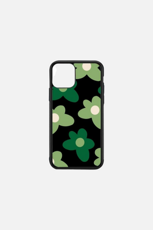 
                  
                    Load image into Gallery viewer, Black Cover Flowers 6 iPhone Case
                  
                