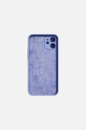 
                  
                    Load image into Gallery viewer, Square Liquid Silicone Lavender Purple iPhone Case
                  
                