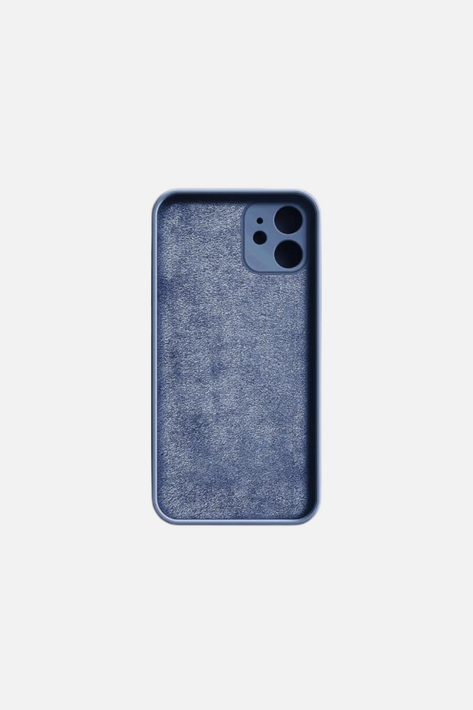 
                  
                    Load image into Gallery viewer, Square Liquid Silicone Lavender Grey iPhone Case
                  
                