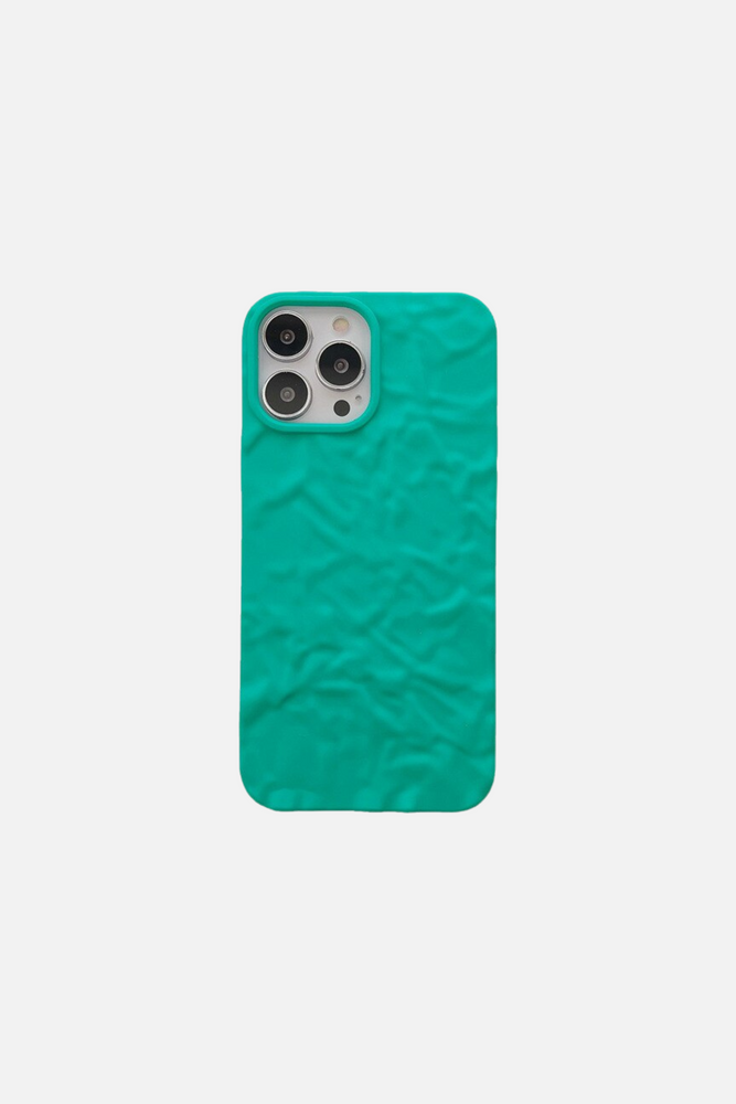 
                  
                    Load image into Gallery viewer, 3D Shape Tin Paper Pattern Light Blue iPhone Case
                  
                