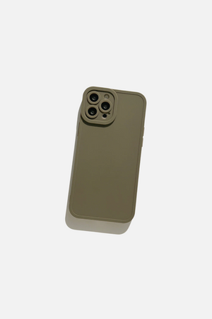 
                  
                    Load image into Gallery viewer, Candy Color Soft Silicone Matte Dark Green iPhone Case
                  
                