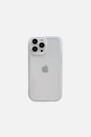 
                  
                    Load image into Gallery viewer, Solid Clear Color Transparent Shockproof  iPhone Case
                  
                