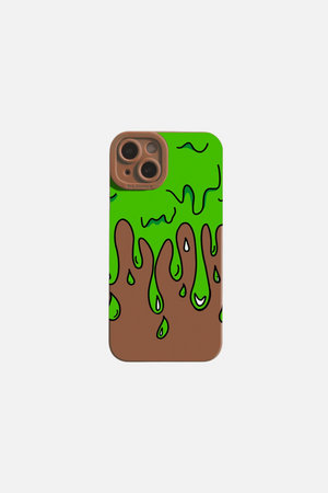 
                  
                    Load image into Gallery viewer, Cute Art Graffiti Paint Brown Soft Silicon iPhone Case
                  
                