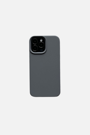 
                  
                    Load image into Gallery viewer, Candy Color Liquid Silicone Grey iPhone Case
                  
                