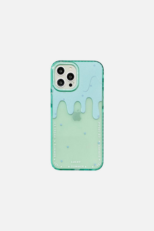 
                  
                    Load image into Gallery viewer, Drip Art Aesthetic Green iPhone Case
                  
                