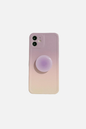 
                  
                    Load image into Gallery viewer, Gradient Purple Stand Holder iPhone Case
                  
                