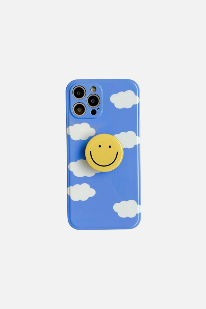 Summer Clouds Stand Holder iPhone Case