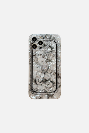 
                  
                    Load image into Gallery viewer, Retro Conch Shell Pattern Flower iPhone Case
                  
                