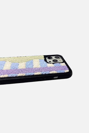 
                  
                    Load image into Gallery viewer, Embroidered Pattern Colors iPhone Case
                  
                