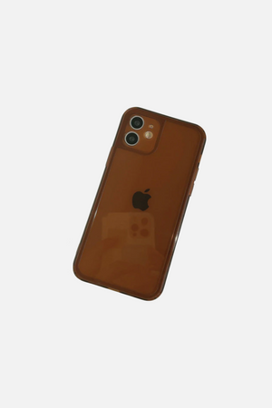 
                  
                    Load image into Gallery viewer, Translucent Brown iPhone Case
                  
                