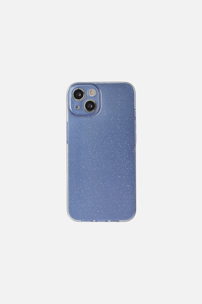 Bling Glitter Neon Color Navy iPhone Case