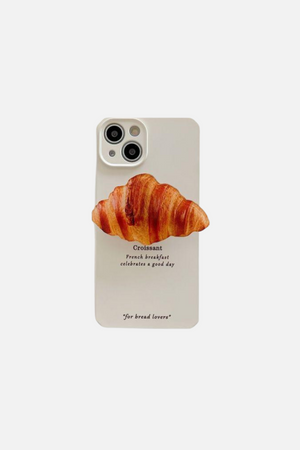 
                  
                    Load image into Gallery viewer, Croissant Stand Holder iPhone Case
                  
                
