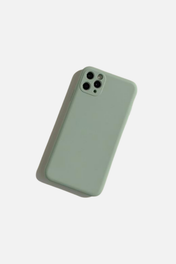 Retro Art Simple Green iPhone Case