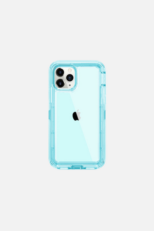 
                  
                    Load image into Gallery viewer, Hybrid Heavy Duty 360 Full Body Blue iPhone Case
                  
                