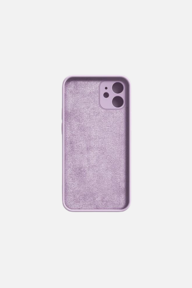 
                  
                    Load image into Gallery viewer, Square Liquid Silicone Grass Purple iPhone Case
                  
                