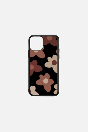 
                  
                    Load image into Gallery viewer, Black Cover Flowers 5 iPhone Case
                  
                