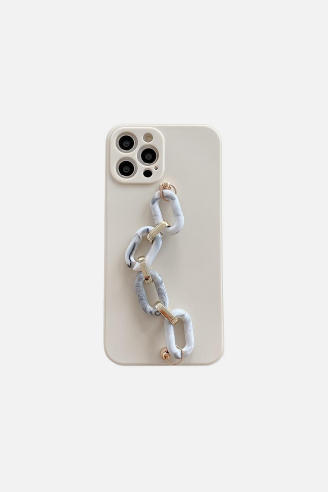 Marble Leopard Bracelet iPhone Case