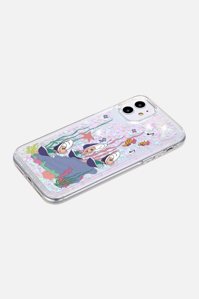Oyster Conch Glitter Pink Quicksand iPhone Case iPhone X/Xs Oyster Conch Glitter Pink Quicksand iPhone Case iPhone X/Xs