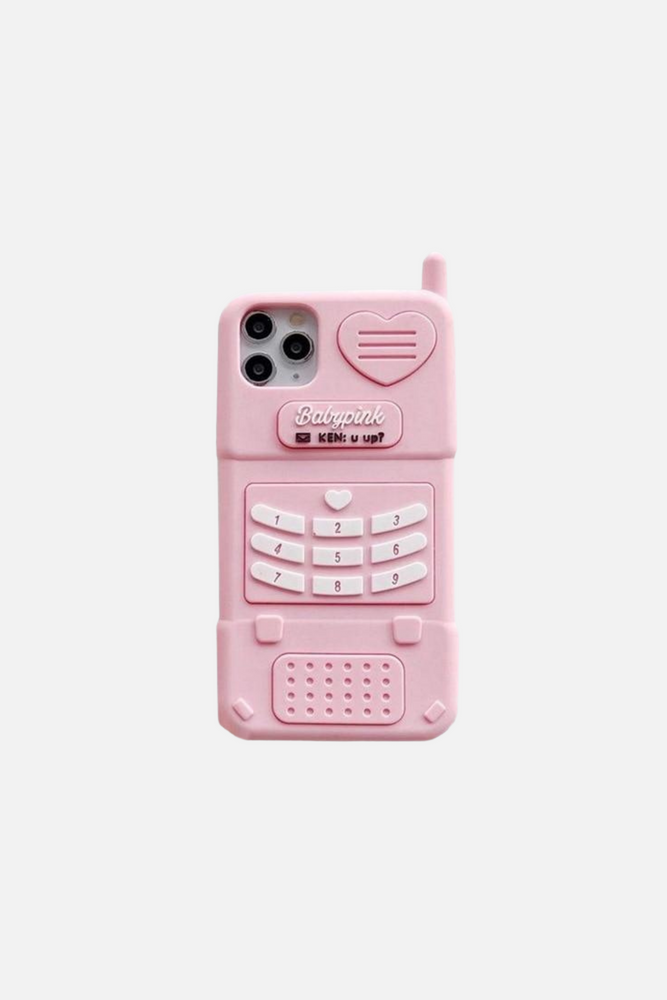 Pink Phone iPhone Case