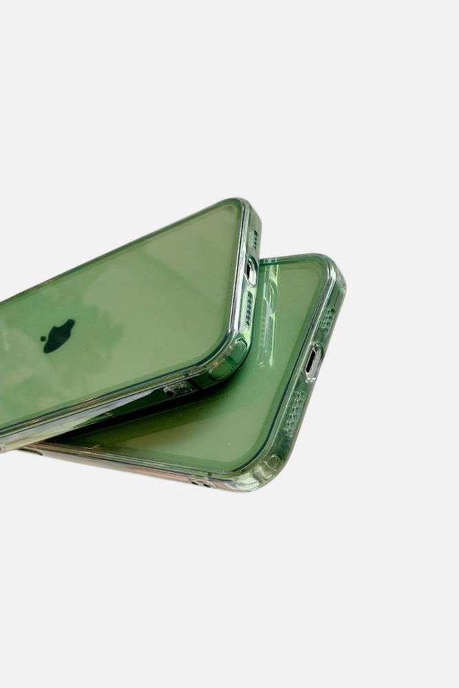 
                  
                    Load image into Gallery viewer, Jelly Green Transparent iPhone Case
                  
                