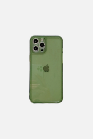
                  
                    Load image into Gallery viewer, Jelly Green Transparent iPhone Case
                  
                