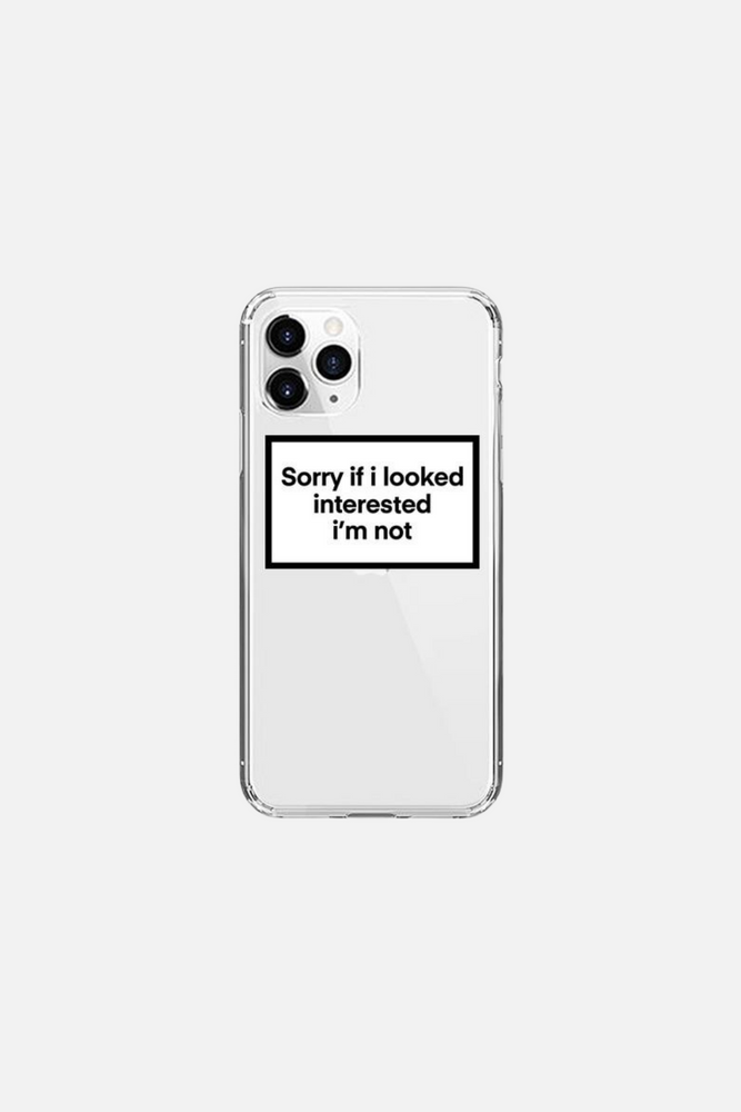 Funny Letters 15 iPhone Case