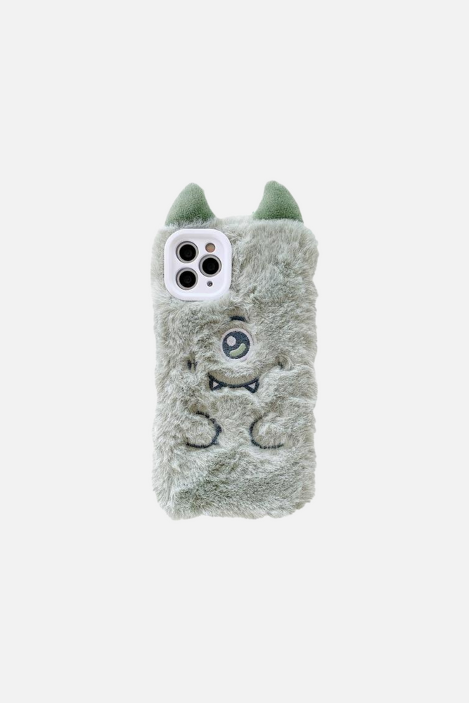 Little Monsters Green iPhone Case
