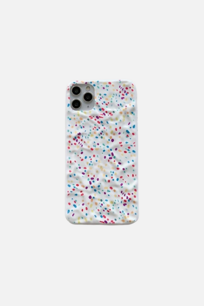 Colorful 3D Dots 3 iPhone Case