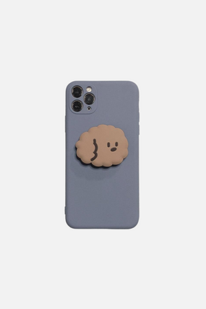 
                  
                    Load image into Gallery viewer, Cartoon Chow Chow Dog Stand Holder iPhone Case
                  
                